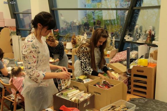 Na warsztatach w KDK powstały piękne dekoracje wielkanocne