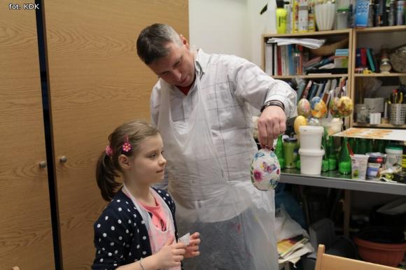 Na warsztatach w KDK powstały piękne dekoracje wielkanocne