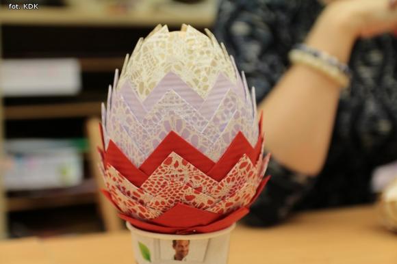 Na warsztatach w KDK powstały piękne dekoracje wielkanocne