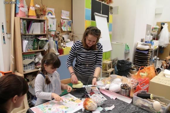 Na warsztatach w KDK powstały piękne dekoracje wielkanocne