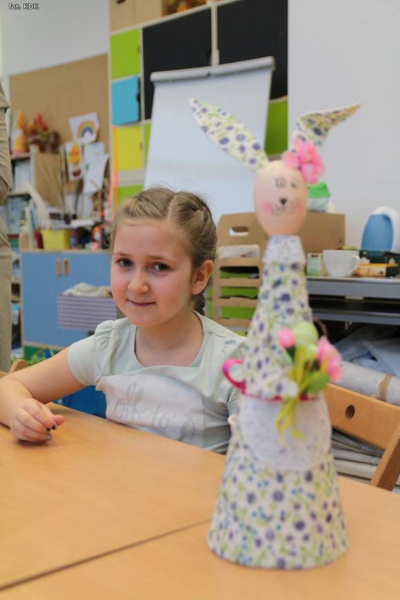 Na warsztatach w KDK powstały piękne dekoracje wielkanocne