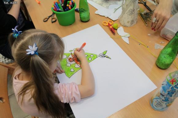 Na warsztatach w KDK powstały piękne dekoracje wielkanocne