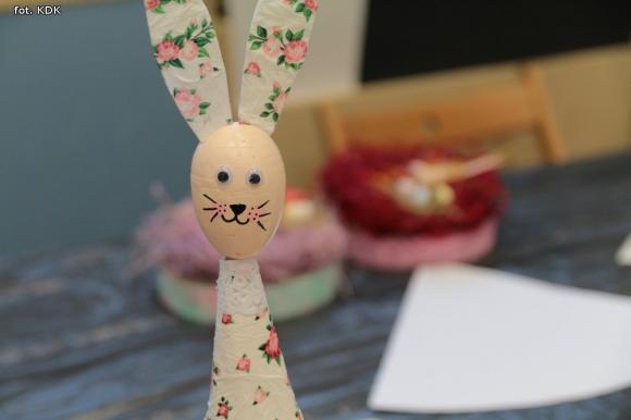 Na warsztatach w KDK powstały piękne dekoracje wielkanocne