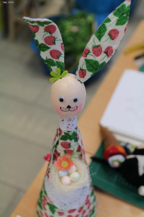 Na warsztatach w KDK powstały piękne dekoracje wielkanocne