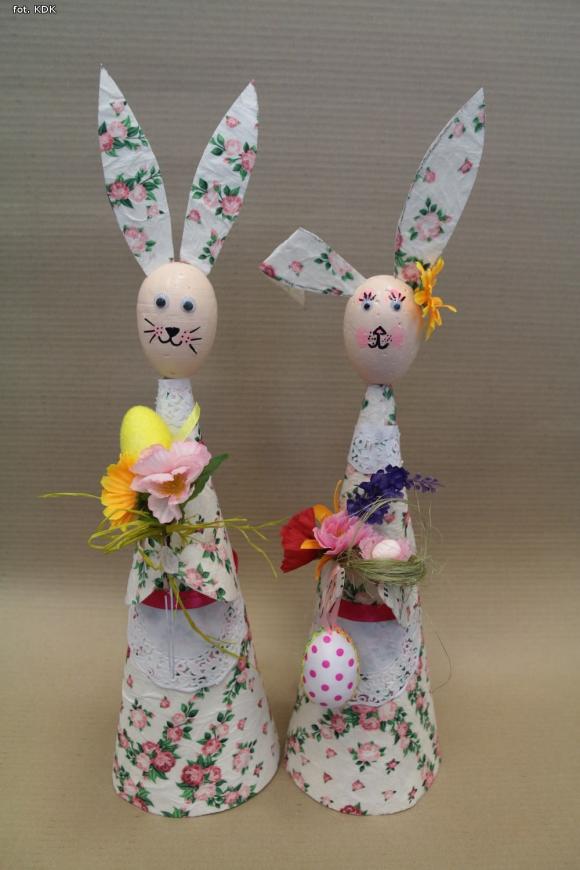 Na warsztatach w KDK powstały piękne dekoracje wielkanocne