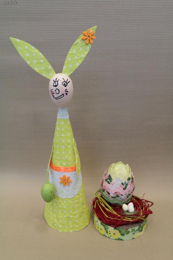 Na warsztatach w KDK powstały piękne dekoracje wielkanocne