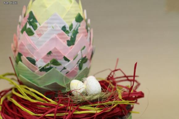 Na warsztatach w KDK powstały piękne dekoracje wielkanocne