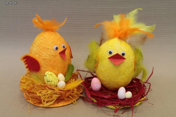 Na warsztatach w KDK powstały piękne dekoracje wielkanocne