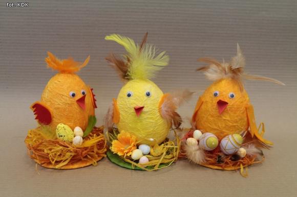 Na warsztatach w KDK powstały piękne dekoracje wielkanocne