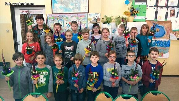 Powstały palmy wielkanocne w kutnowskich szkołach