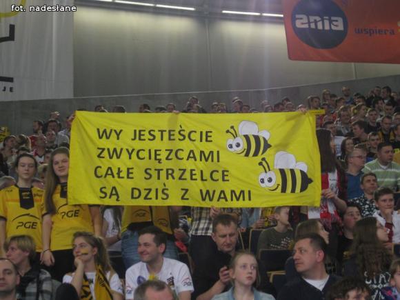 Gimnazjaliści ze Strzelec kibicowali na meczu Ligi Mistrzów