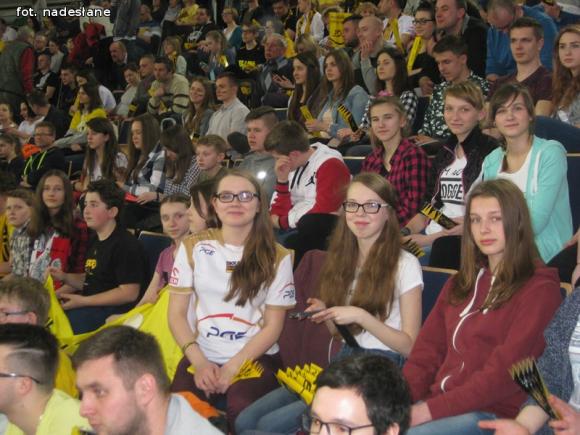 Gimnazjaliści ze Strzelec kibicowali na meczu Ligi Mistrzów