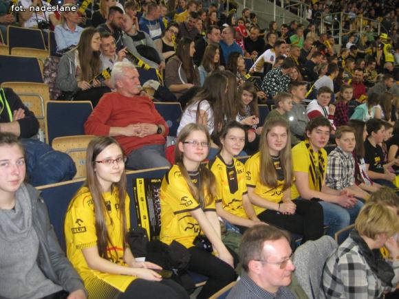 Gimnazjaliści ze Strzelec kibicowali na meczu Ligi Mistrzów