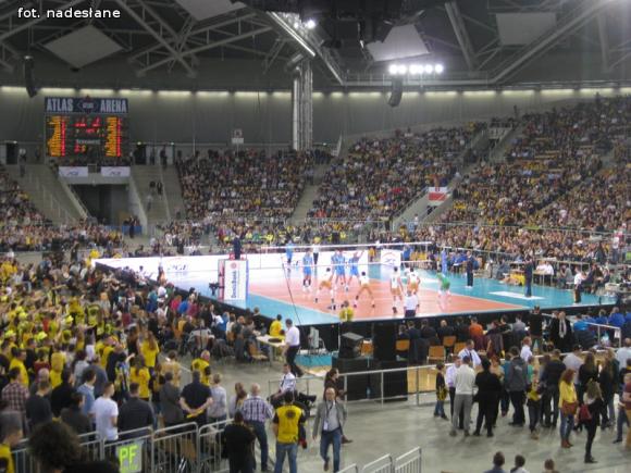 Gimnazjaliści ze Strzelec kibicowali na meczu Ligi Mistrzów