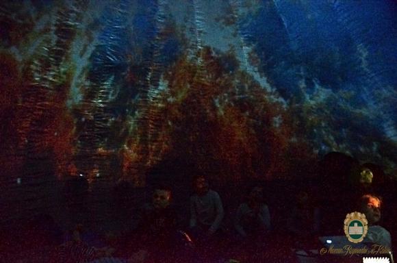 Mobilne planetarium w Muzeum