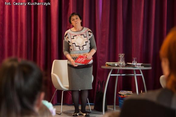 Autorka książek dla dzieci w kutnowskiej bibliotece