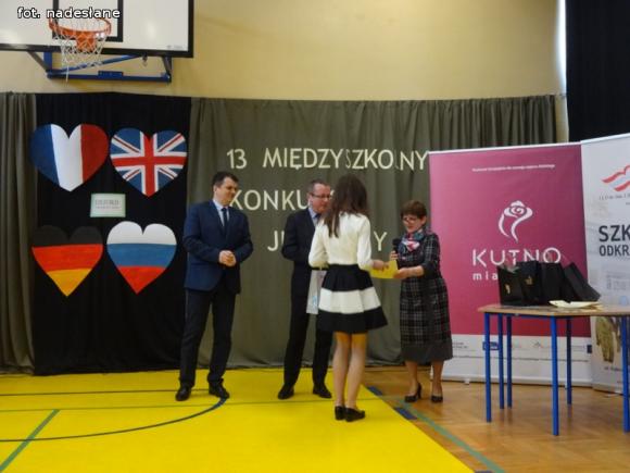 Laureaci Międzygimnazjalnego Konkursu Języków Obcych