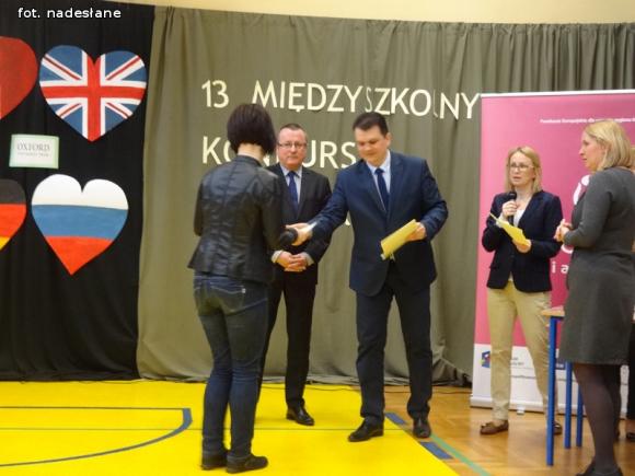 Laureaci Międzygimnazjalnego Konkursu Języków Obcych