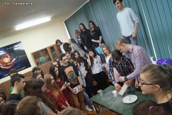 Kasprowicz gościł gimnazjalistów