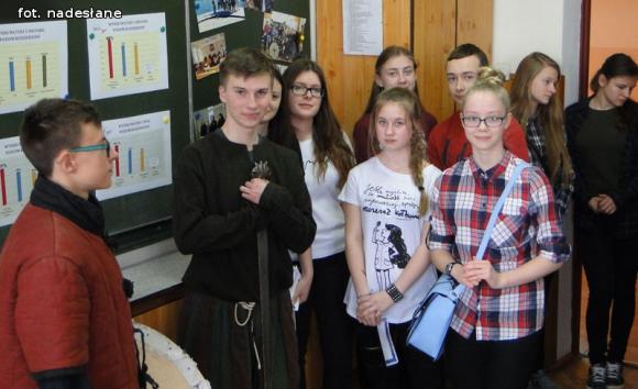 Kasprowicz gościł gimnazjalistów