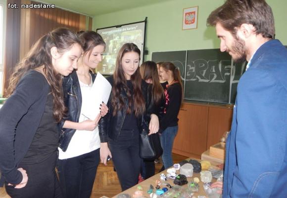 Kasprowicz gościł gimnazjalistów