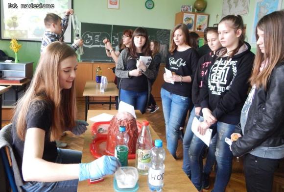 Kasprowicz gościł gimnazjalistów