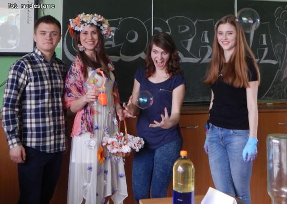 Kasprowicz gościł gimnazjalistów