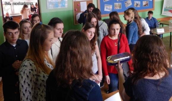 Kasprowicz gościł gimnazjalistów