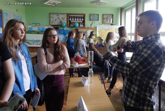 Kasprowicz gościł gimnazjalistów