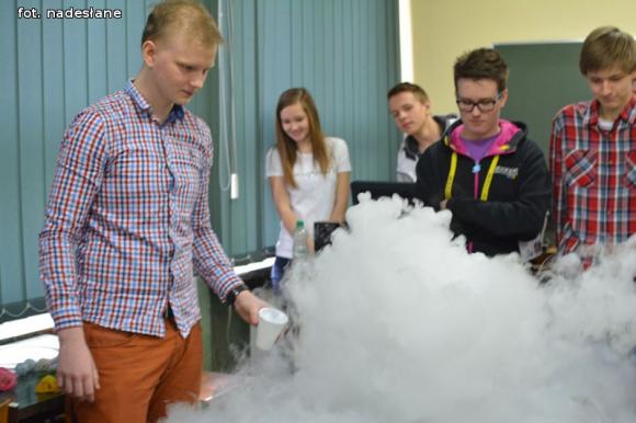 Kasprowicz gościł gimnazjalistów