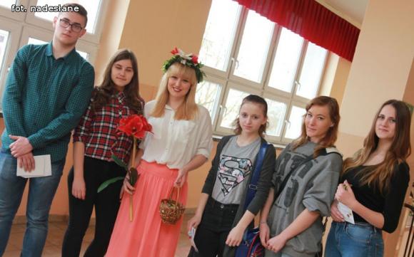 Kasprowicz gościł gimnazjalistów