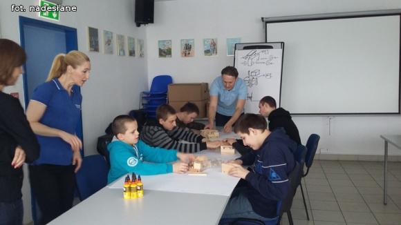 Uczniowie ośrodka uczestniczyli w Majsterkowie