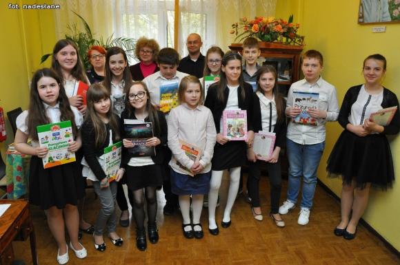 Laureaci konkursu recytatorskiego w Żychlinie
