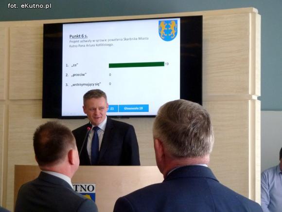 Przez 19 lat nie mieliśmy żadnej wpadki. Pożegnanie pani Skarbnik i powołanie Artura Kotlińskiego