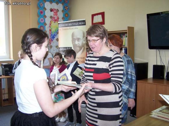 Wyniki konkursu recytatorskiego w bibliotece