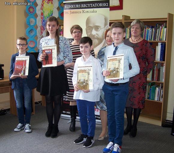 Wyniki konkursu recytatorskiego w bibliotece