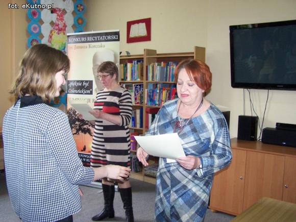 Wyniki konkursu recytatorskiego w bibliotece
