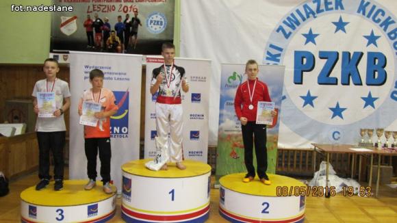 Kutnowscy kickboxerzy na Mistrzostwach Polski Juniorów i Kadetów