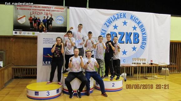Kutnowscy kickboxerzy na Mistrzostwach Polski Juniorów i Kadetów