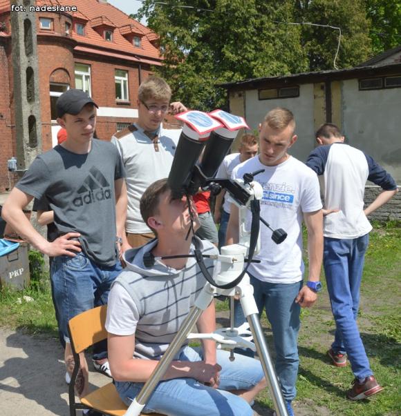 Tranzyt Merkurego 2016 z Zespołem Szkół Nr 4 w Kutnie-Azorach