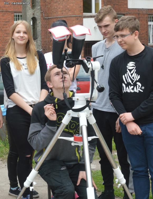 Tranzyt Merkurego 2016 z Zespołem Szkół Nr 4 w Kutnie-Azorach