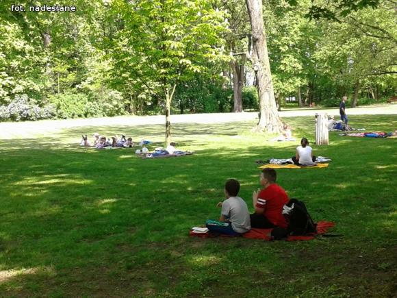 Żychlin: Tydzień bibliotek Czytanie w przestrzeni publicznej