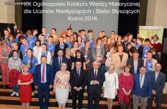 XX Ogólnopolski Konkurs Wiedzy Historycznej dla Uczniów Niesłyszących i Słabo Słyszących