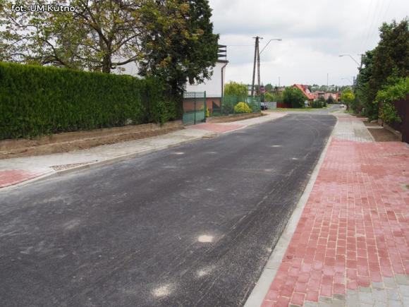 Inwestycje drogowe w Kutnie w toku