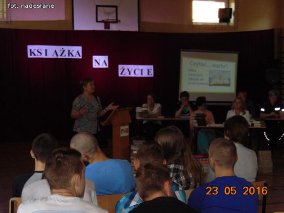 Książka na życie, szkolny projekt edukacyjny w ZS nr 4 w Kutnie