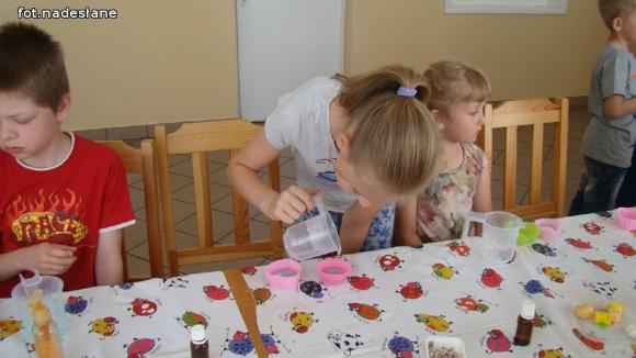 Warsztaty mydlarskie w Strzegocinie