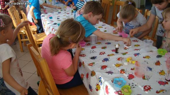 Warsztaty mydlarskie w Strzegocinie