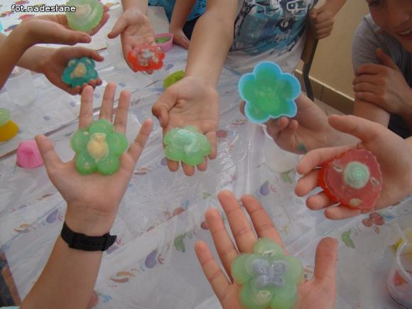 Warsztaty mydlarskie w Strzegocinie