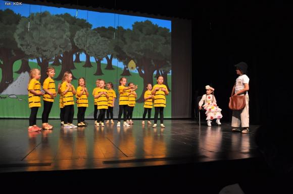 Przedszkolaki na scenie. Pierwszy dzień Łapy