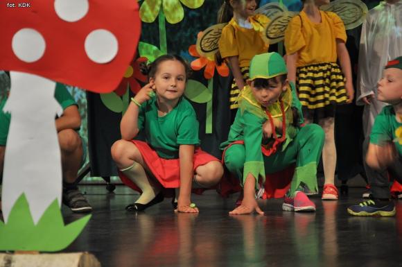 Przedszkolaki na scenie. Pierwszy dzień Łapy